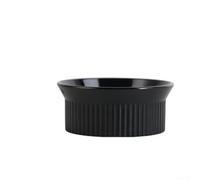 Coffee Dosing Funnel PP Anti-Spray Ring for pour espresso Coffee(Black small)