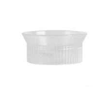 Coffee Dosing Funnel PP Anti-Spray Ring for pour espresso Coffee(transparent large)