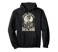 Coffee Feelings Social Work Gestionnaire De Cas Sweat à Capuche