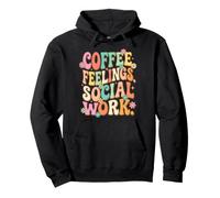 Coffee Feelings Social Work Gestionnaire De Cas Sweat à Capuche