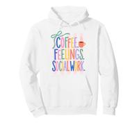 Coffee Feelings Social Work Gestionnaire De Cas Sweat à Capuche