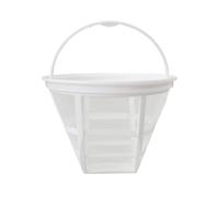 Coffee Filter Basket Mesh Strainer, 6-8 Cup Coffee Maker Mesh Filter | with Handle for Home Kitchen Tea Beverage Filtration Restaurant