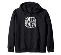 Coffee First You People Later Caféine Sweat à Capuche