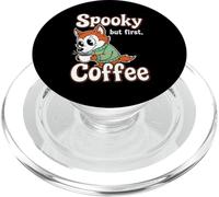 Coffee Fox, C'est la première Fois qu'elle est effrayante PopSockets PopGrip pour MagSafe