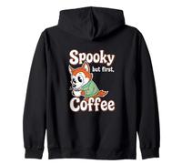 Coffee Fox, C'est la première Fois qu'elle est effrayante Sweat à Capuche