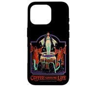 Coffee Gives Me Life Occult Retro Vintage Funny Adult Humor Coque pour iPhone 16 Pro