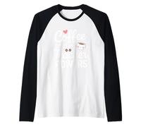 Coffee Gives Me Teacher Powers Citation amusante Manche Raglan
