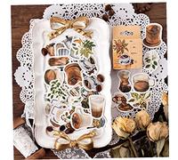 Coffee House Papeterie Stickers Décoratifs Scrapbooking Journal Album Bâton Lable
