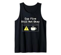 Coffee is My Copilot Espresso Burnout Humour Débardeur