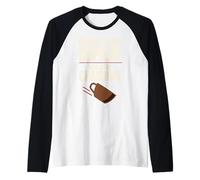 Coffee is My Copilot Espresso Burnout Humour Manche Raglan