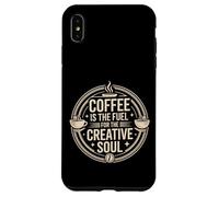 Coffee is The Fuel for The Creative Soul Caffeine Brew - Coque pour iPhone XS Max