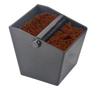 Coffee Knock Boîte à café - 11,8 x 11,8 x 11,2 cm - Bac à café en ABS pour usage professionnel - Bac de rangement durable et compact