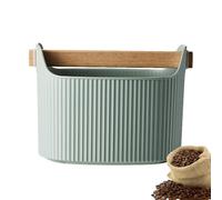 Coffee Knock Box - Boîte à café de 1300 ml | Café absorbant les chocs | Barre de frappe et base antidérapante | Poubelle | Seau amovible | Bac à décharge au sol avec coussinets