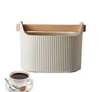 Coffee Knock Box Poubelle de 1300 ml absorbant les chocs antidérapante avec seau amovible pour la maison, efficacité de brassage améliorée 19 x 13,2 cm