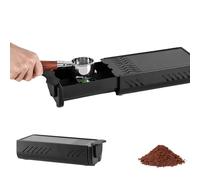 Coffee Knock Box, Tiroir à marc de café en Acier Inoxydable, Boîte à Café de Tiroir pour Cafés Restaurants Cuisines Domestiques