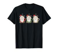 Coffee Latte Coffee Christmas GNOME Lights Lazy Last Minute T-Shirt