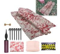 Coffee Life Plus®Halloween Faux Cadavre,Cadavre Suspendu,Décoration De Cadavre d'halloween Réaliste,Faux Accessoires de Cadavre pour Halloween Décoration Jardin (Pas de Pieds)