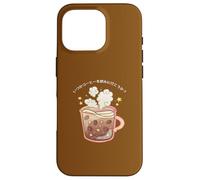 Coffee Lover Morning Magic Cute Kawaii Stars Coque pour iPhone 16 Pro