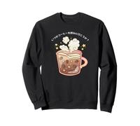Coffee Lover Morning Magic Cute Kawaii Stars Sweatshirt