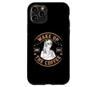 Coffee Lover Wake Up and Smell The Coffee Cafeine Baristas Coque pour iPhone 11 Pro