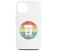 Coffee Lovers Barista Gifts Tasse de café rétro Humoristique Coque pour iPhone 13