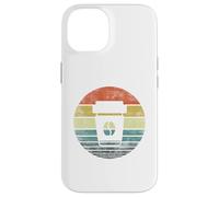 Coffee Lovers Barista Gifts Tasse de café rétro Humoristique Coque pour iPhone 14