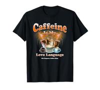 Coffee Lovers Caffeine My Love Language Bootleg Java T-Shirt