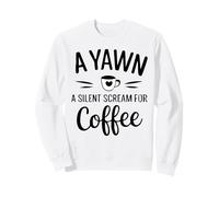 Coffee Lover's Energy Boost Un cri pour Le café Sweatshirt