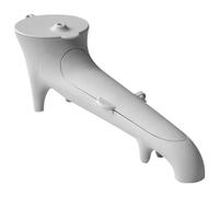 Coffee Machine waterSpout Funnel- 8.6x6.8x23.5cm Fill Adapter, Food-Grade Silicone Pour Funnel, Dust-Resistant Coffee Machine waterTank Accessory with Flexible Design | waterFilling Funnelfor Esp