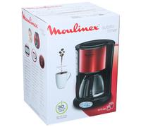 Cafetière programmable - MOULINEX - FG362D10 - Inox rouge - Programmable (arrêt auto) - 6-15 tasses