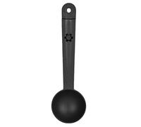 Coffee Measuring Scoop with Brush | 10g Bean & 8g Powder Dual Scale | Food Grade PP Coffee Spoon for Coffee/French Press/Cold Brew | Removable Maintenance Brush