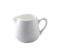 Coffee Milk Pitcher Crémier avec poignée, pichet à café/lait/sauce/service/salade en céramique, distributeur d'érable/sirop en grès(Small)