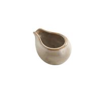 Coffee Milk Pitcher Petit pichet à café en porcelaine de 100 ml, Mini saucière à sauce, pichet de service, distributeur de crème, pichet à sirop(Brown)