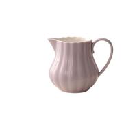 Coffee Milk Pitcher Pichet à café et lait en céramique, Pot à sauce 250 ml, saucière avec poignée(Purple)
