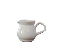 Coffee Milk Pitcher Pichet à crème en céramique, petit pichet à sirop en porcelaine, distributeur de café avec poignée for Sauce au lait, thé, vinaigrette, paquet de 6