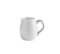 Coffee Milk Pitcher Pichet à lait blanc en céramique de 120 ml avec poignée, saucière à Sauce for hôtel et Restaurant