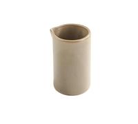 Coffee Milk Pitcher Pichet à lait de 200 ml, saucière en céramique for sauces, vinaigrette, crémier, lait, bouillon(Brown)