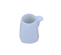 Coffee Milk Pitcher Pot à lait sans poignée en céramique blanche, saucière à main for lait, sauce, sirop