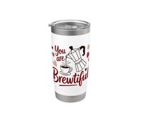 Coffee Moka Morning Brewing Mocha Espresso Gobelet isotherme en acier inoxydable double paroi