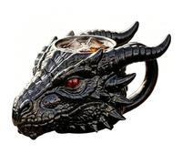 Coffee Mug, Dragon Head Resin Ornament, 5.9 Inches Sturdy Grip, Fantasy Drinkware with Balance, Decorative Novelty Cup with Style, Home Accessories for Birthday, Thanksgiving, Husband, Dad and Kitchen