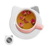 Coffee Mug Warmer | Cup Warmerr Smart Temperature Settings | Electric Beverage Warmers Plate for Coco Beverages Home Office Camping Traveling Heating, Water, Milk, Tea, Hot Chocolate