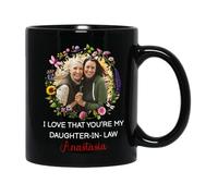 Coffee Mugs J'Aime Que Tu Sois Ma Belle-Fille Tasse À Café En Porcelaine Humour Tasses À Thé Pour Femme Décorer 330Ml