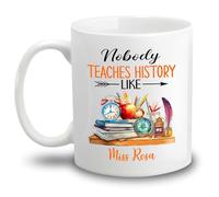 Coffee Mugs Personne N'Enseigne L'Histoire Comme Tasse Céramique Amusants Tasses En Porcelaine Pour Femme Décorer 330Ml