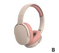 (Coffee) #P2961 Wireless Bluetooth 5.3 Headphones Over Ear Hifi Stereo Headset