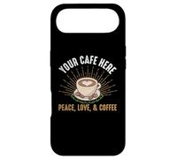 Coffee Peace Love Baristas Caffeine Coffee Lover Coque pour iPhone Air