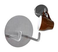 Coffee Porte-filter Wall Mount Rack, Stainless Steel Tamping Station and Tamper Holder, Wall Mounted Porte-filter Hanger for Kitchen, Bathroom, Bedroom, or Corridor Organization