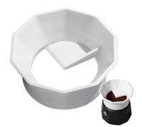 Coffee Pot Dosing Funnel - ABS 9x4cm | Esparesso Powder Dispenser, Dosing Cup, Coffee Accessories | Schnelles Verteilen Und Tampen Für Kaffeekanne Zubereitung