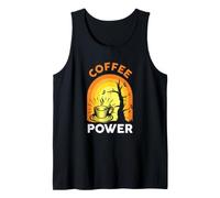 Coffee Powers Funny Cafeine Baristas Coffee Lover Halloween Débardeur