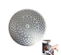 Coffee Puck Screen, Stainless Steel Espresso Machine Filtration Mesh Plate for Even Water Distribution, Extraction Improvement Feature, Coffee Tool Category for Home Cafe Office Workshop
