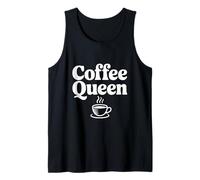 Coffee Queen Funny Coffee Lover for Cafeine Addicts Débardeur